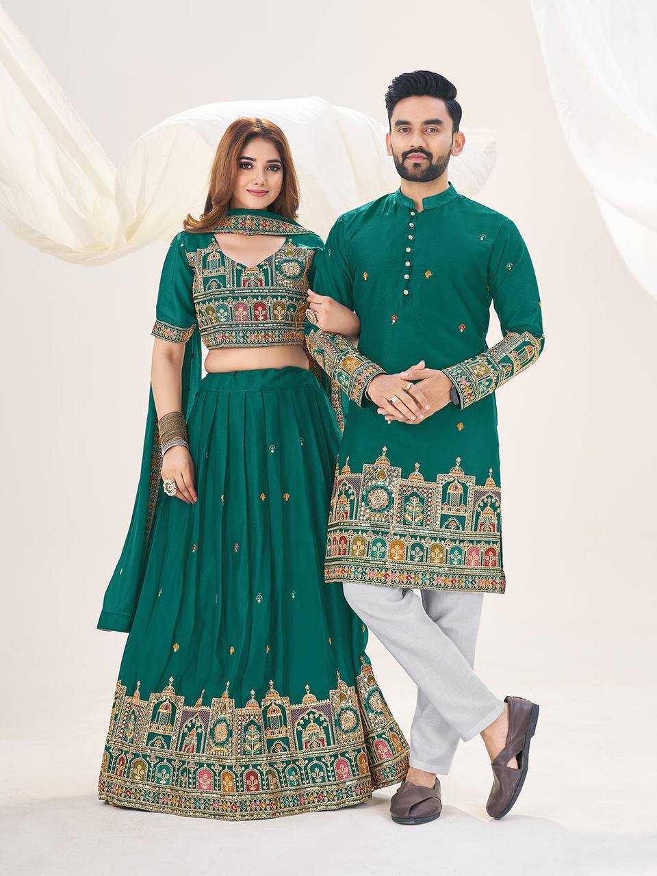 Couple Wear Lehenga Sherwani Collection