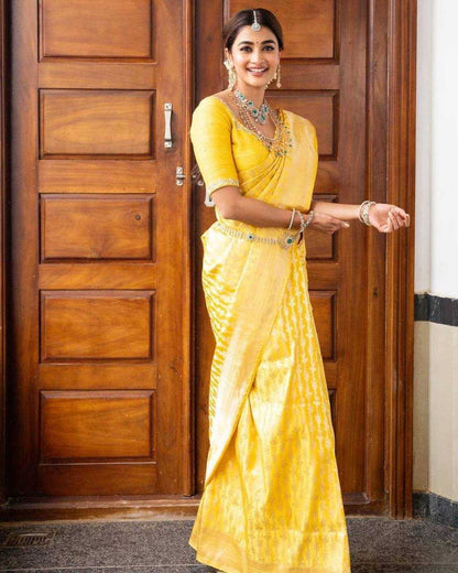 Litchi Silk Bollywood Designer Saree