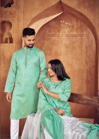Couple Wear Jacquard Silk Collection