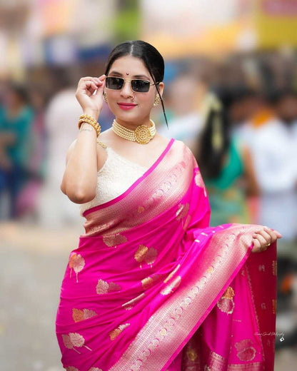 BANARASI SOFT SILK SAREE