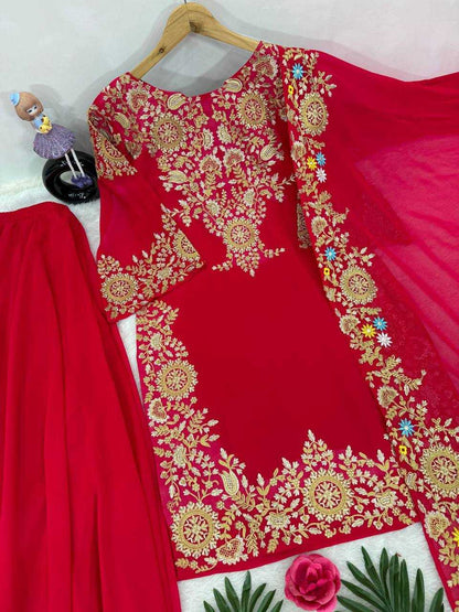 Georgette Designer Suit