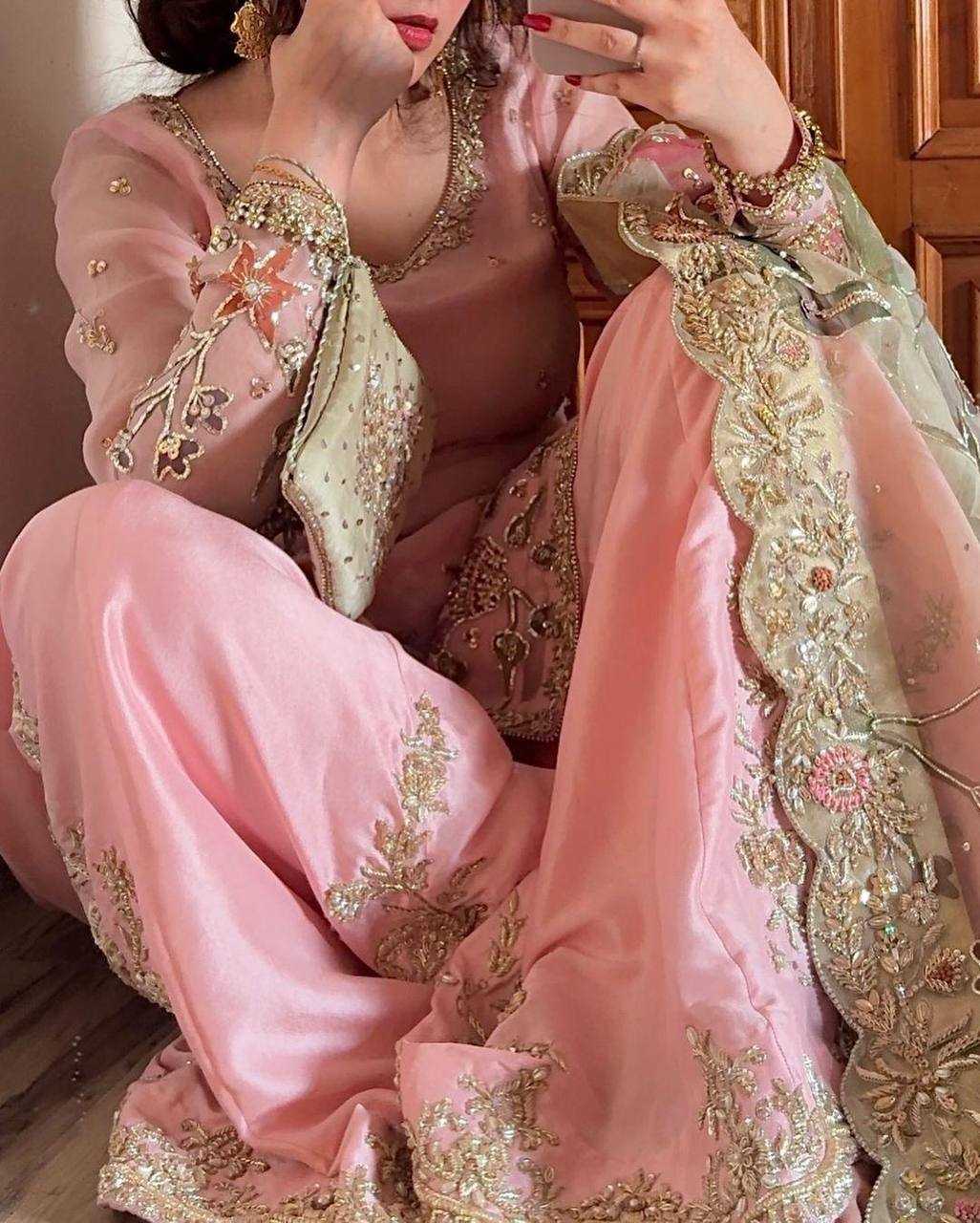 Chinon Sequence Embroidery Sharara