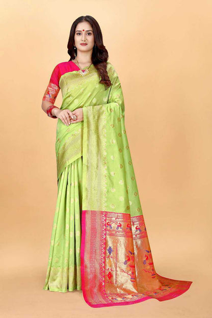 Soft Banarasi Silk Saree