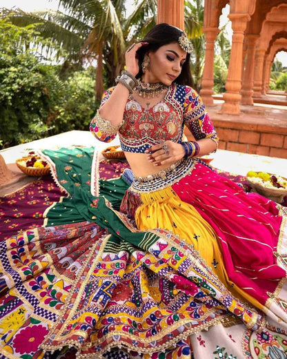 Muslin cotton Lehenga Festive collection