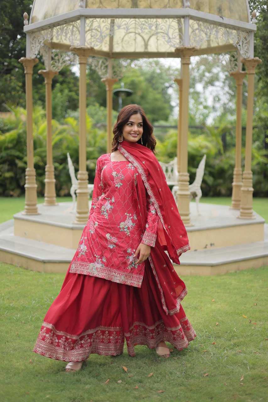 Party Wear Sharara Suit