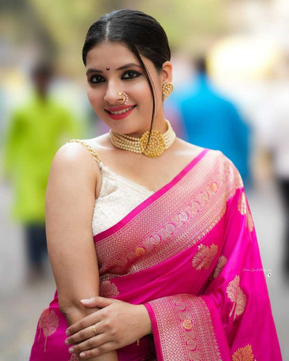BANARASI SOFT SILK SAREE