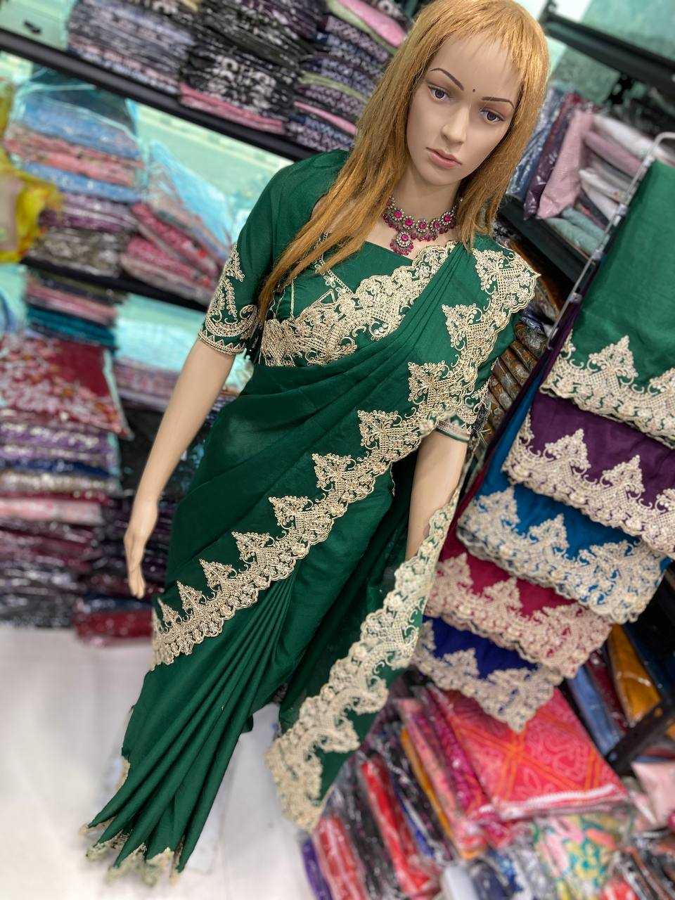 Madhuri Chinnon Silk Saree