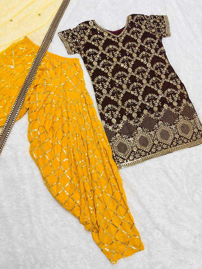 Embroidered Patiala Salwar Suit