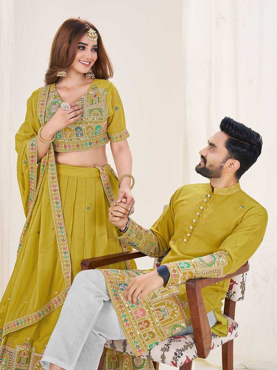 Couple Wear Lehenga Sherwani Collection
