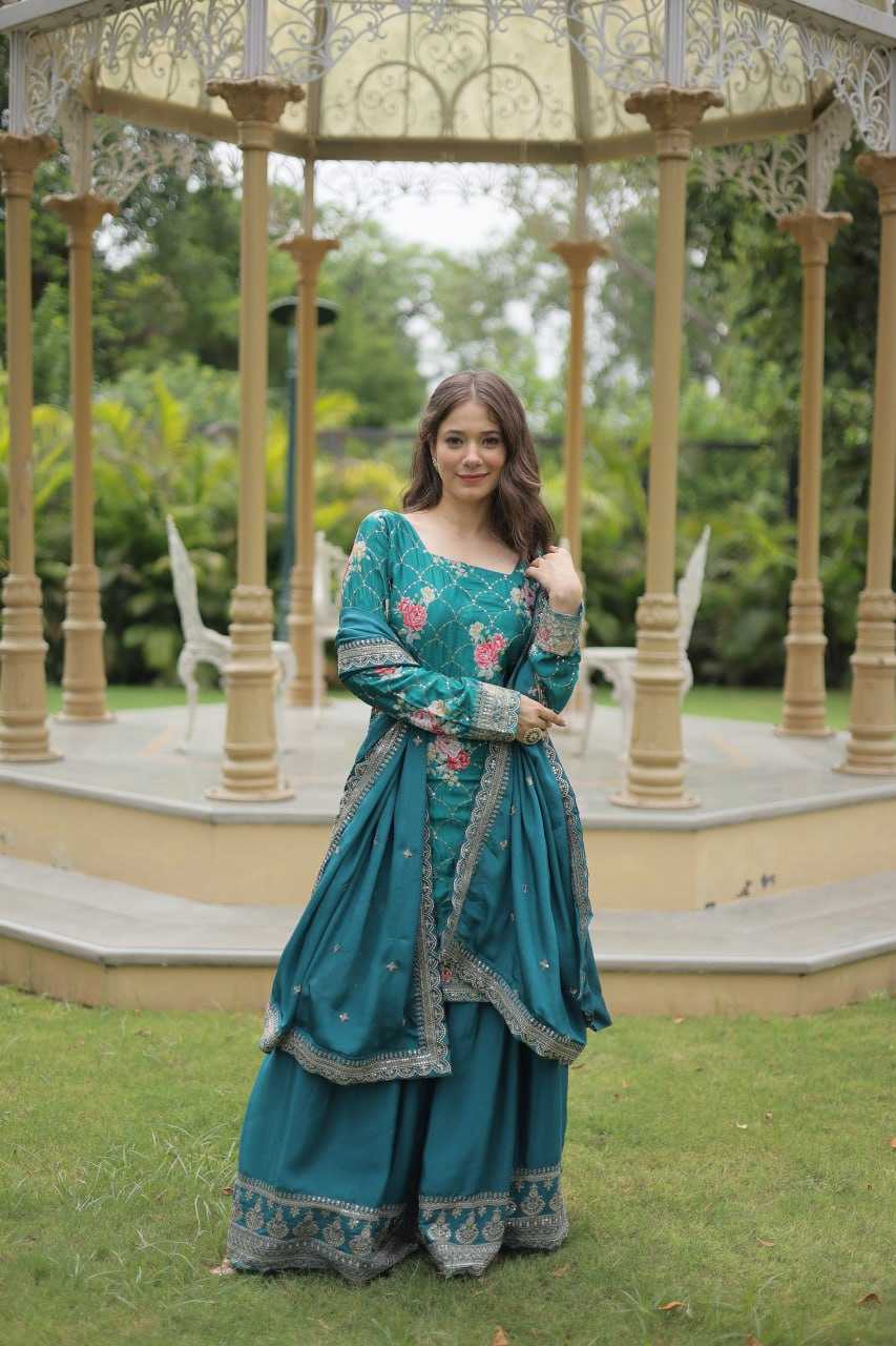 Party Wear Sharara Suit