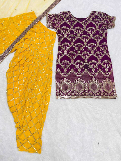 Embroidered Patiala Salwar Suit