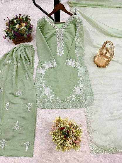 Amazing Designer Roman Silk Suit