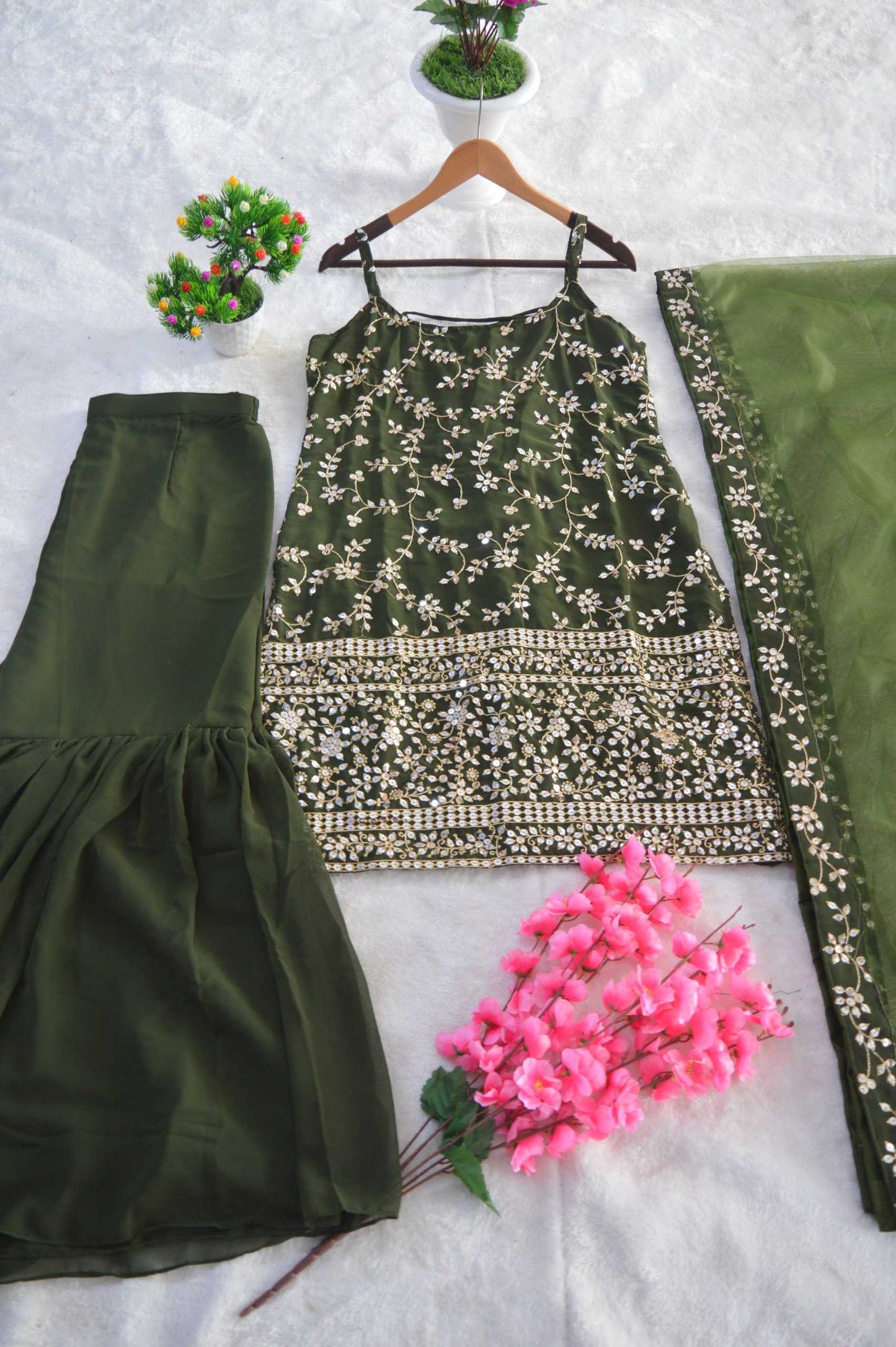 Georgette Sharara Suit