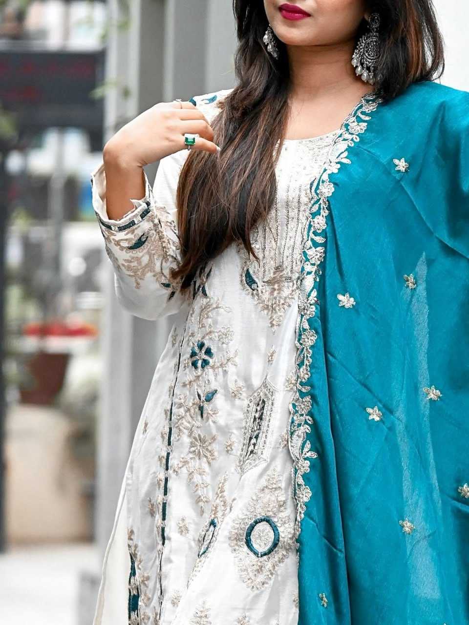Chinnon Silk Palazzo Suit