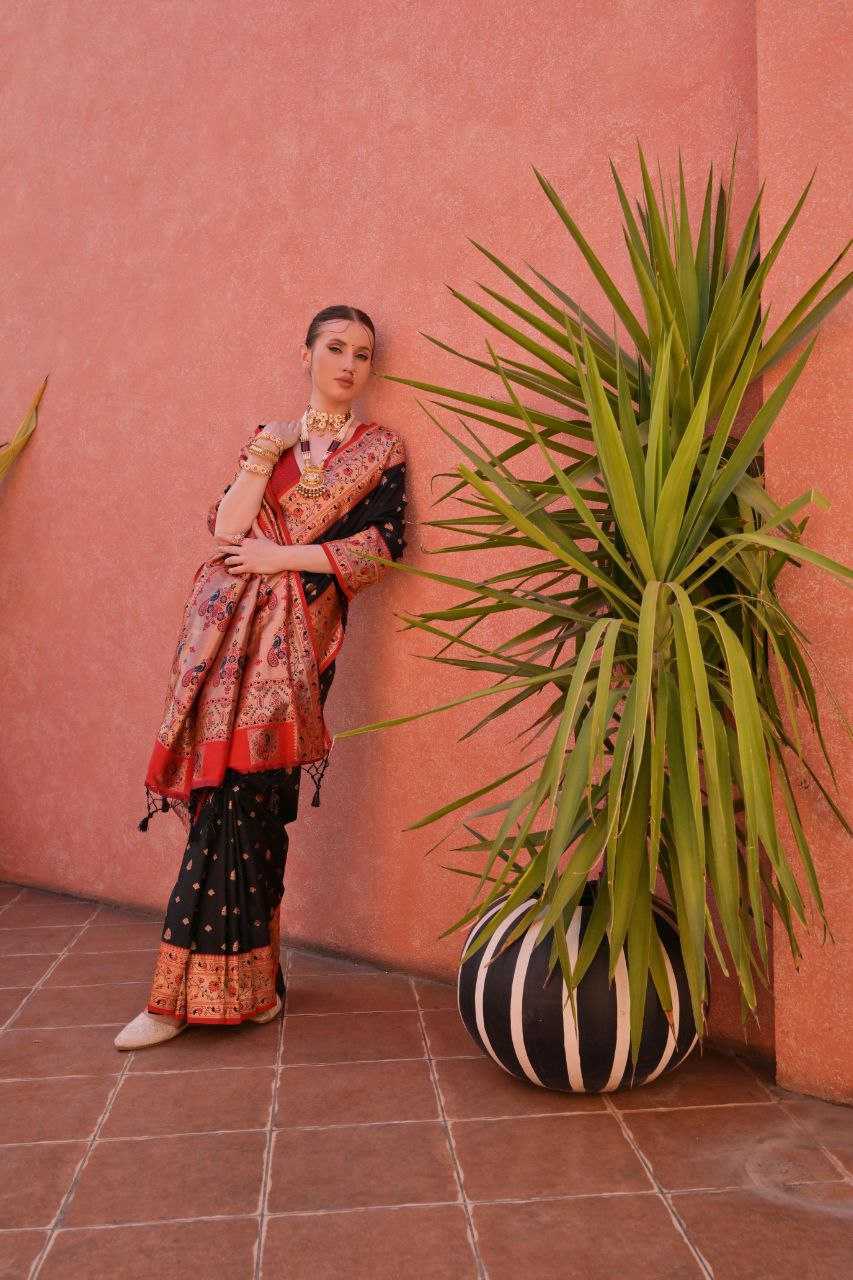 Banarasi Soft Silk With Zari Work PAITHANI Saree