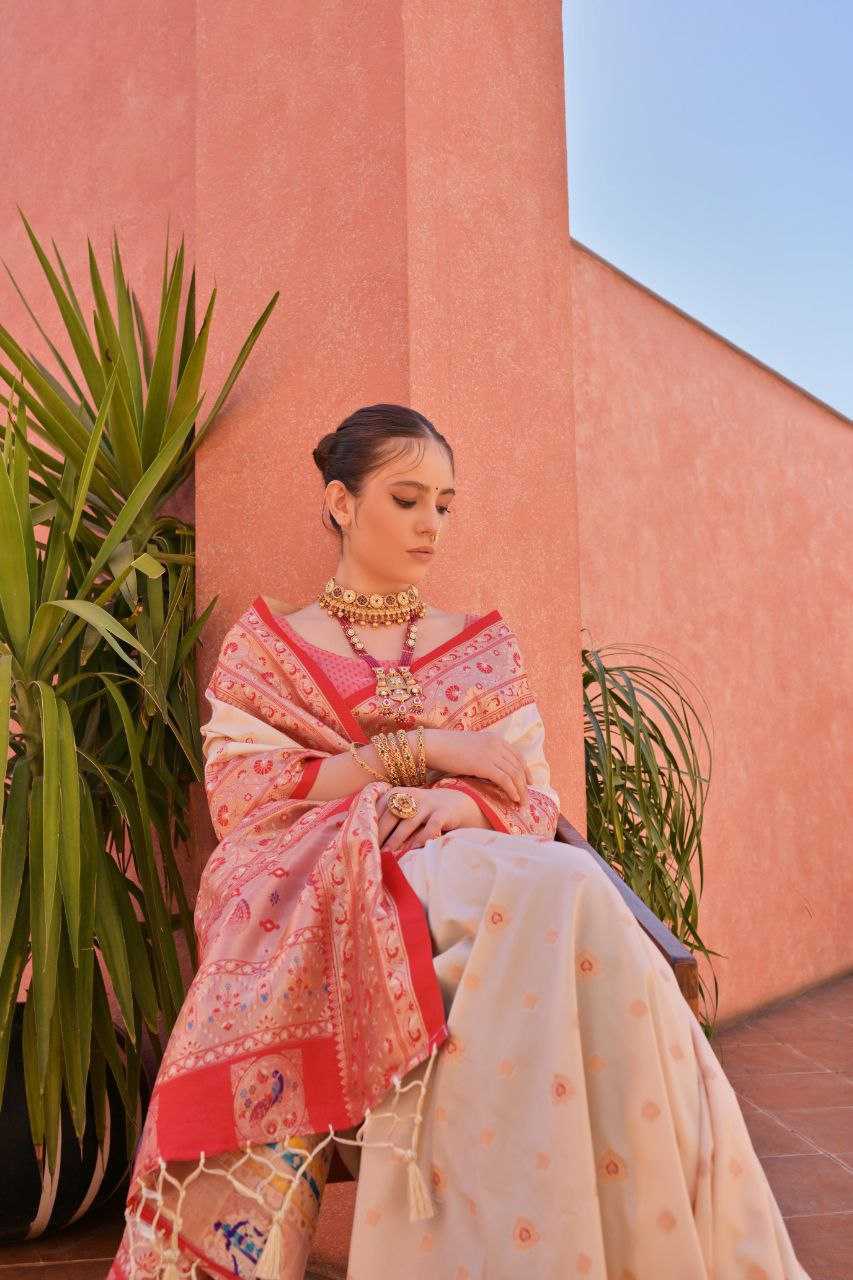 Banarasi Soft Silk With Zari Work PAITHANI Saree