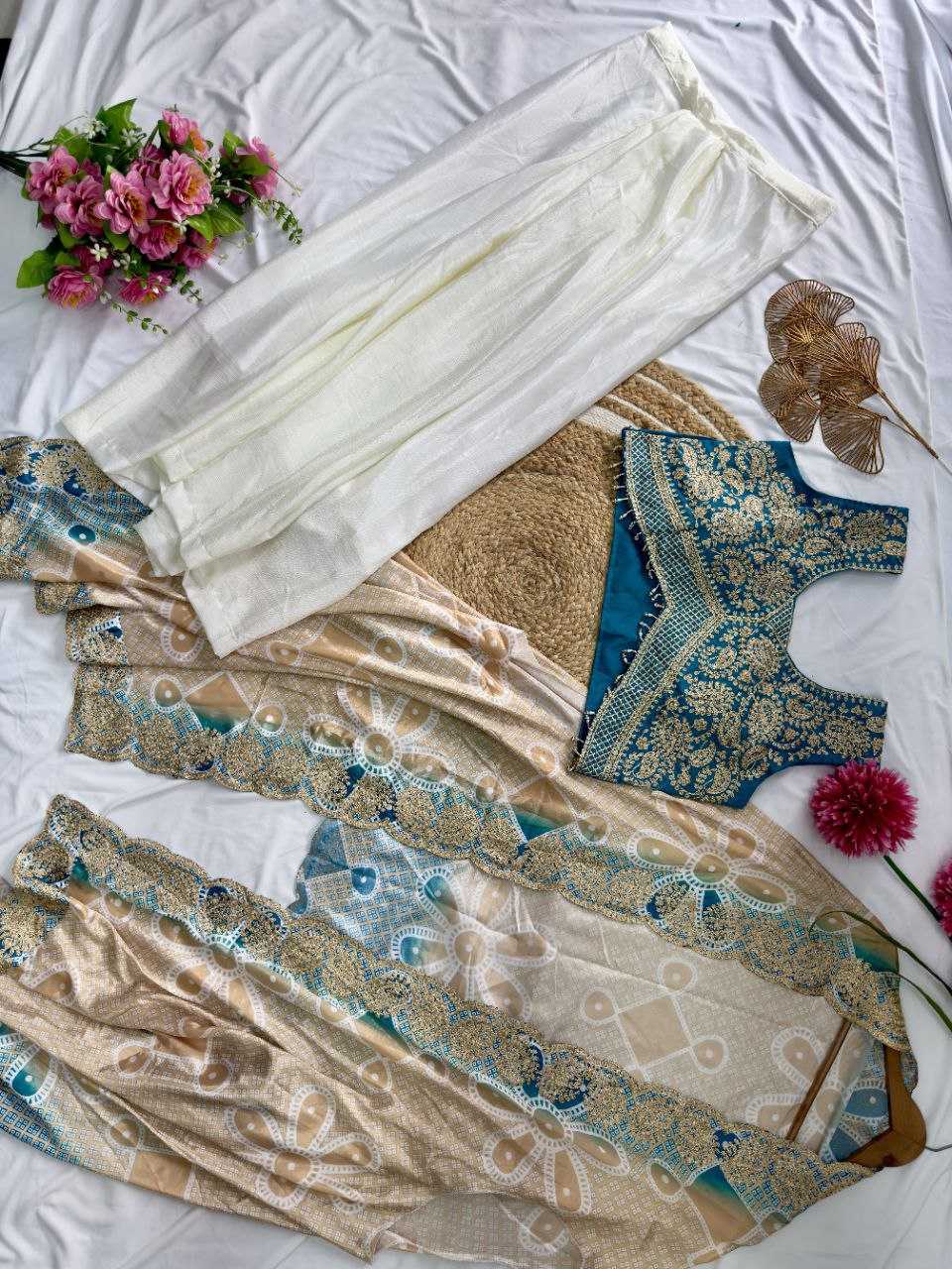 Banglori Silk Dhoti Salwar  Indo Western Dress