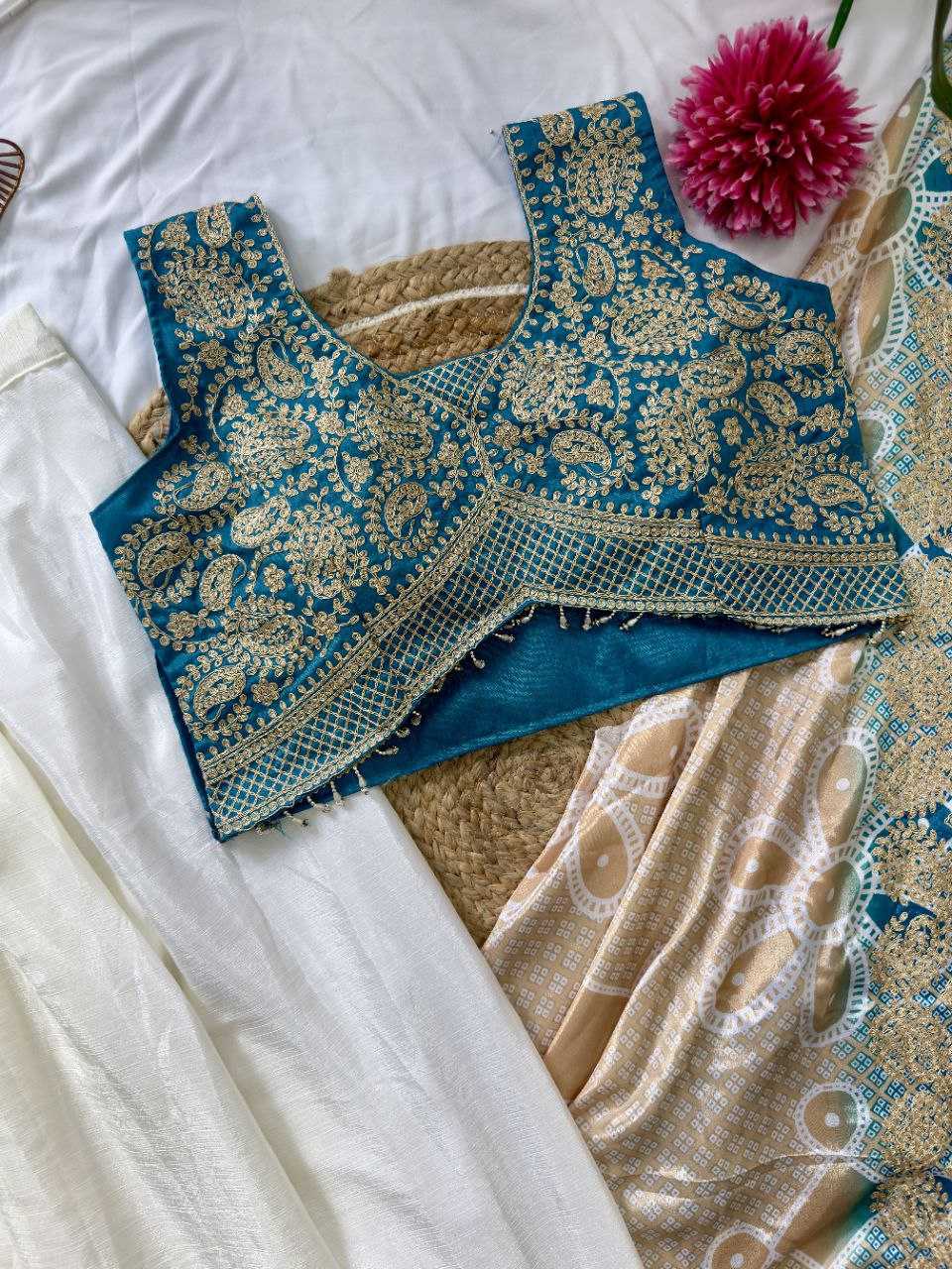 Banglori Silk Dhoti Salwar  Indo Western Dress