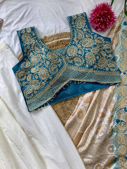 Banglori Silk Dhoti Salwar  Indo Western Dress