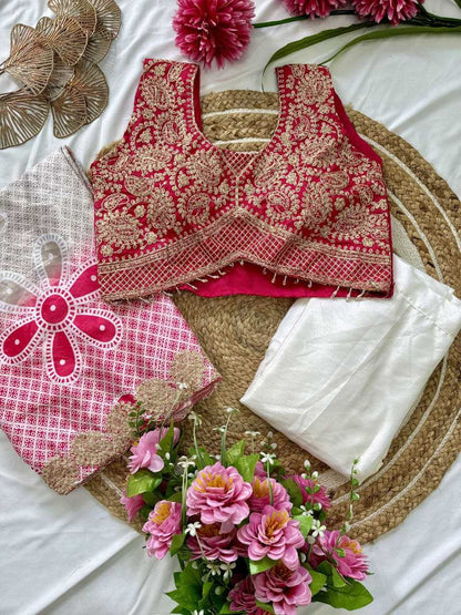 Banglori Silk Dhoti Salwar  Indo Western Dress
