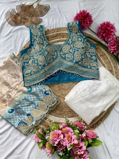 Banglori Silk Dhoti Salwar  Indo Western Dress