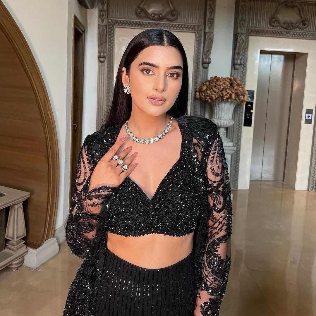 Butterfly Net Indo Western Party wear  Sharara Salwar Suit