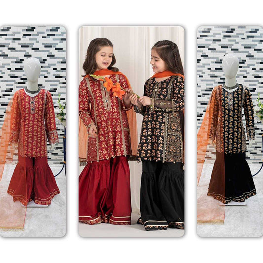 Chinon  Kids Wear  Sharara  Suit