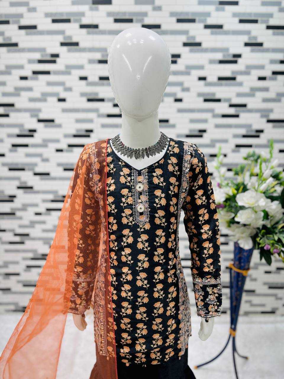 Chinon  Kids Wear  Sharara  Suit