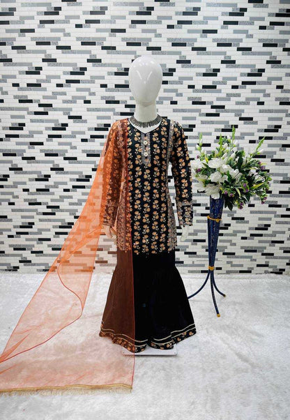 Chinon  Kids Wear  Sharara  Suit