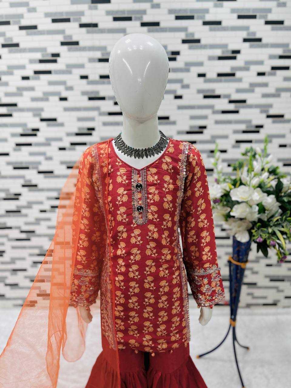 Chinon  Kids Wear  Sharara  Suit
