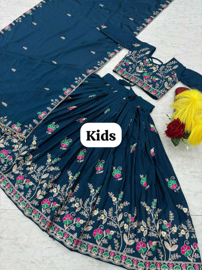 Chinon Lehengas Mother & Daughter Combo