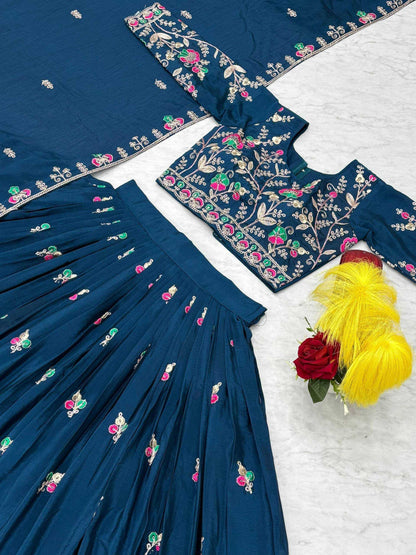 Chinon Lehengas Mother & Daughter Combo