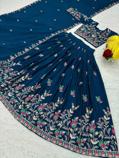 Chinon Lehengas Mother & Daughter Combo