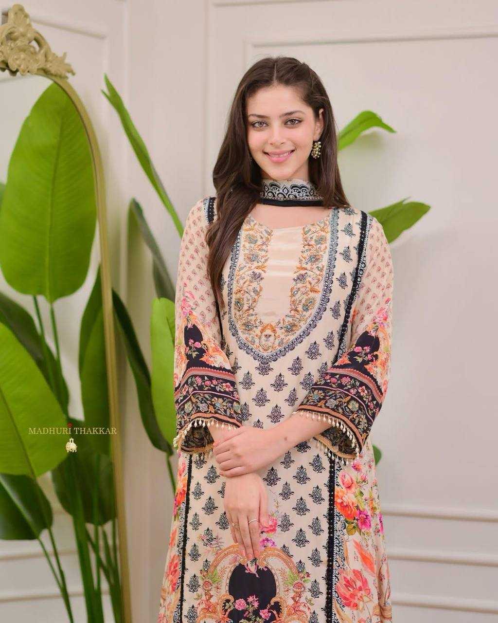 Chinon Embroidery  Plus Size Collections