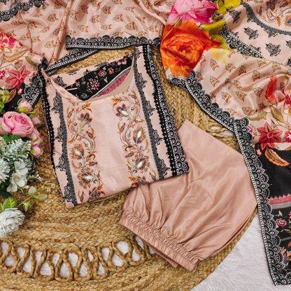 Chinon Embroidery  Plus Size Collections