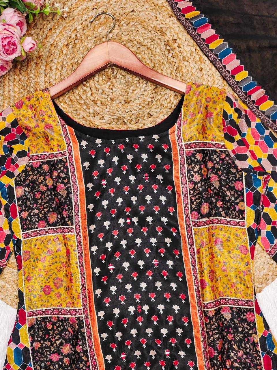 Chinon Embroidery  Plus Size Collections