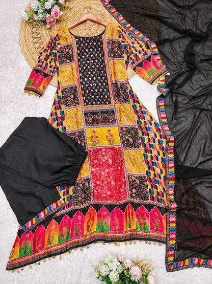 Chinon Embroidery  Plus Size Collections