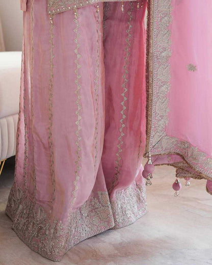 Chinon Off-Shoulder Silk Suits