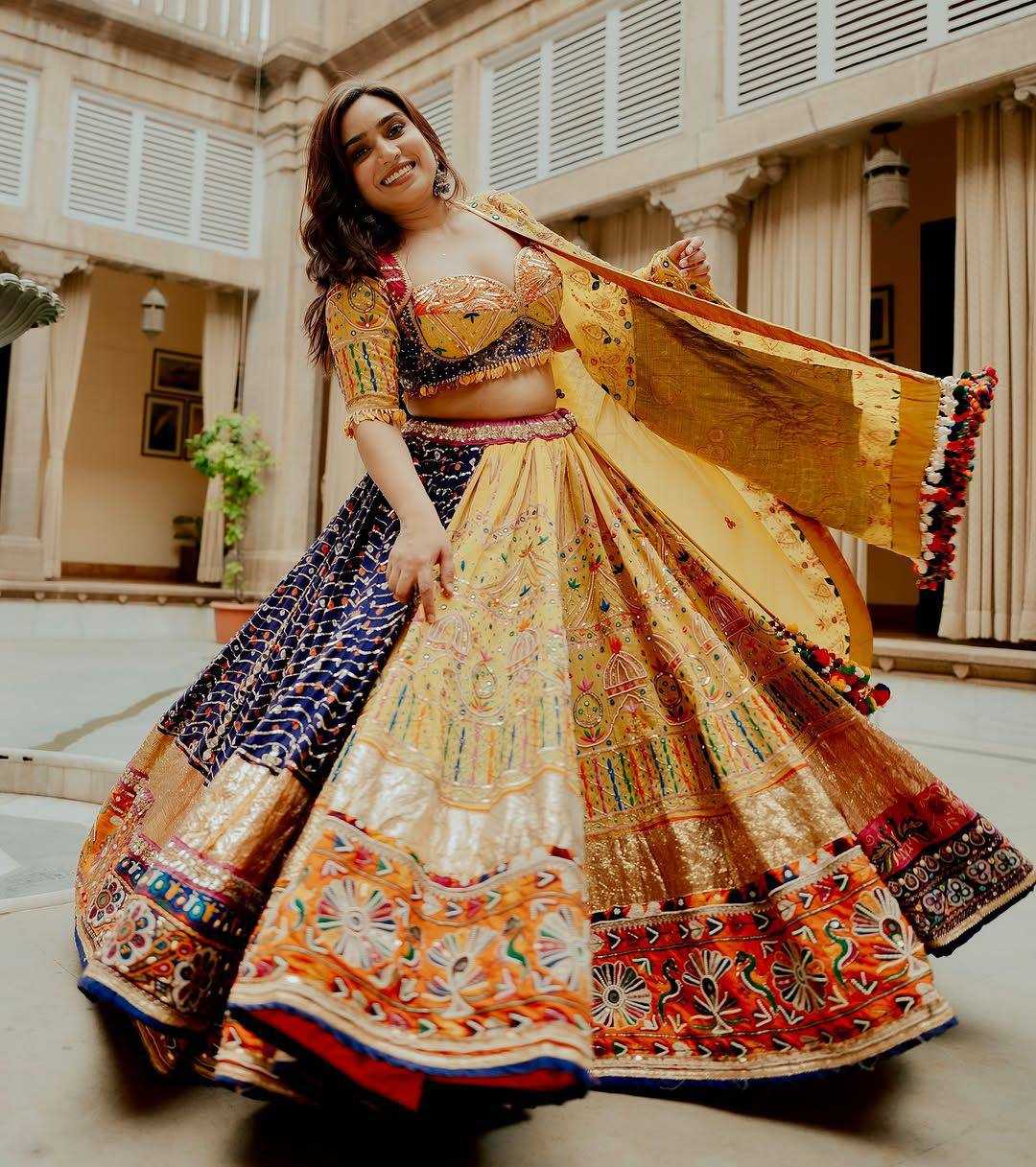 Festive Collections Cotton  Navratri Chaniya Choli  Lehengas