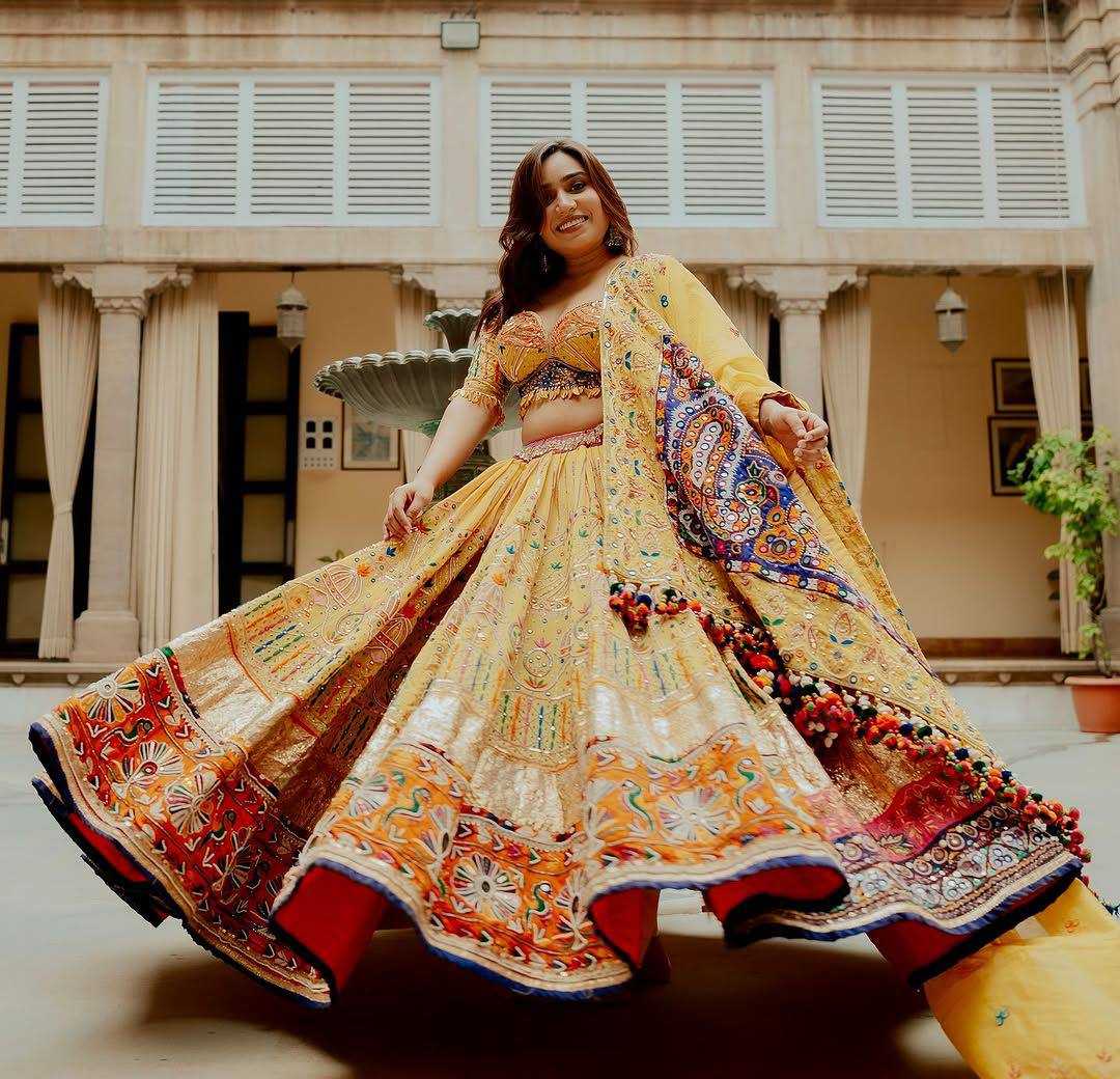 Festive Collections Cotton  Navratri Chaniya Choli  Lehengas