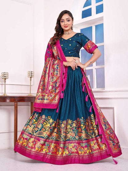 Dola Silk  Matching Ethnic Outfits