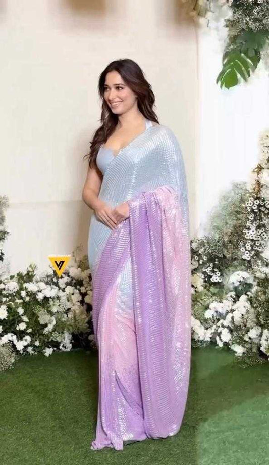 Georgette  Embroidered  Tamanna Bhatia  Bollywood Collection