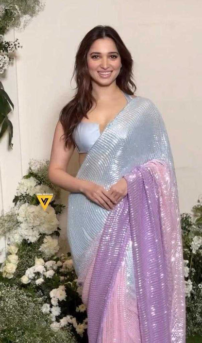 Georgette  Embroidered  Tamanna Bhatia  Bollywood Collection