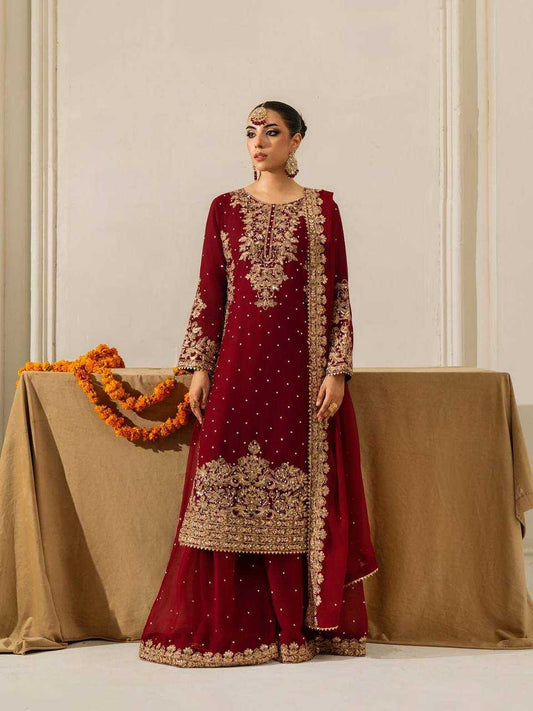 Ynf Georgette Suits & Dresses Wholesale Embroidery Suits Ethnic Dresses Manufacturer