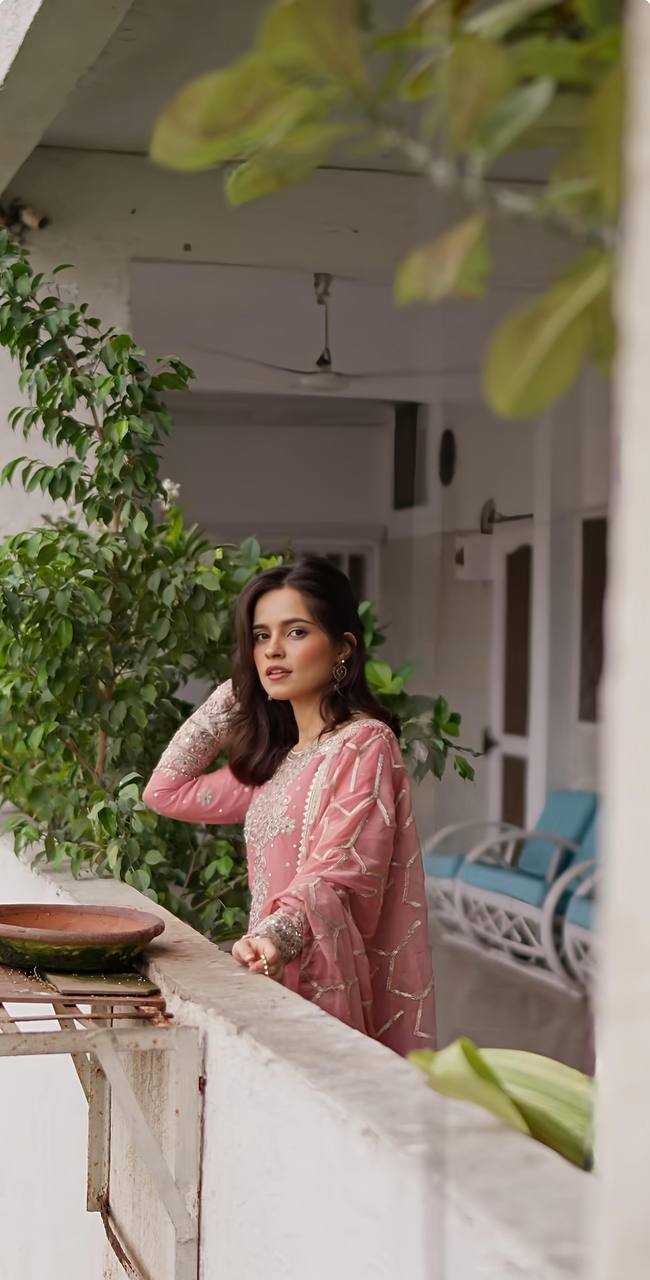 Georgette  Wedding Sharara Salwar Suits