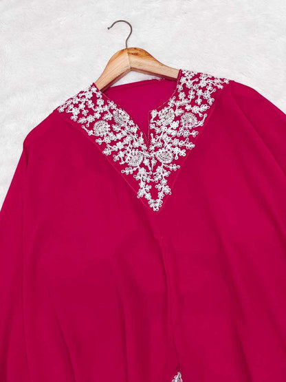 Georgette  Indo-Western Fancy Lehenga