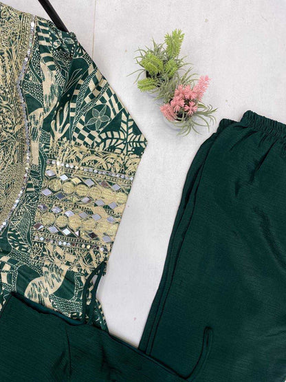 Georgette  Indo Western Dresses