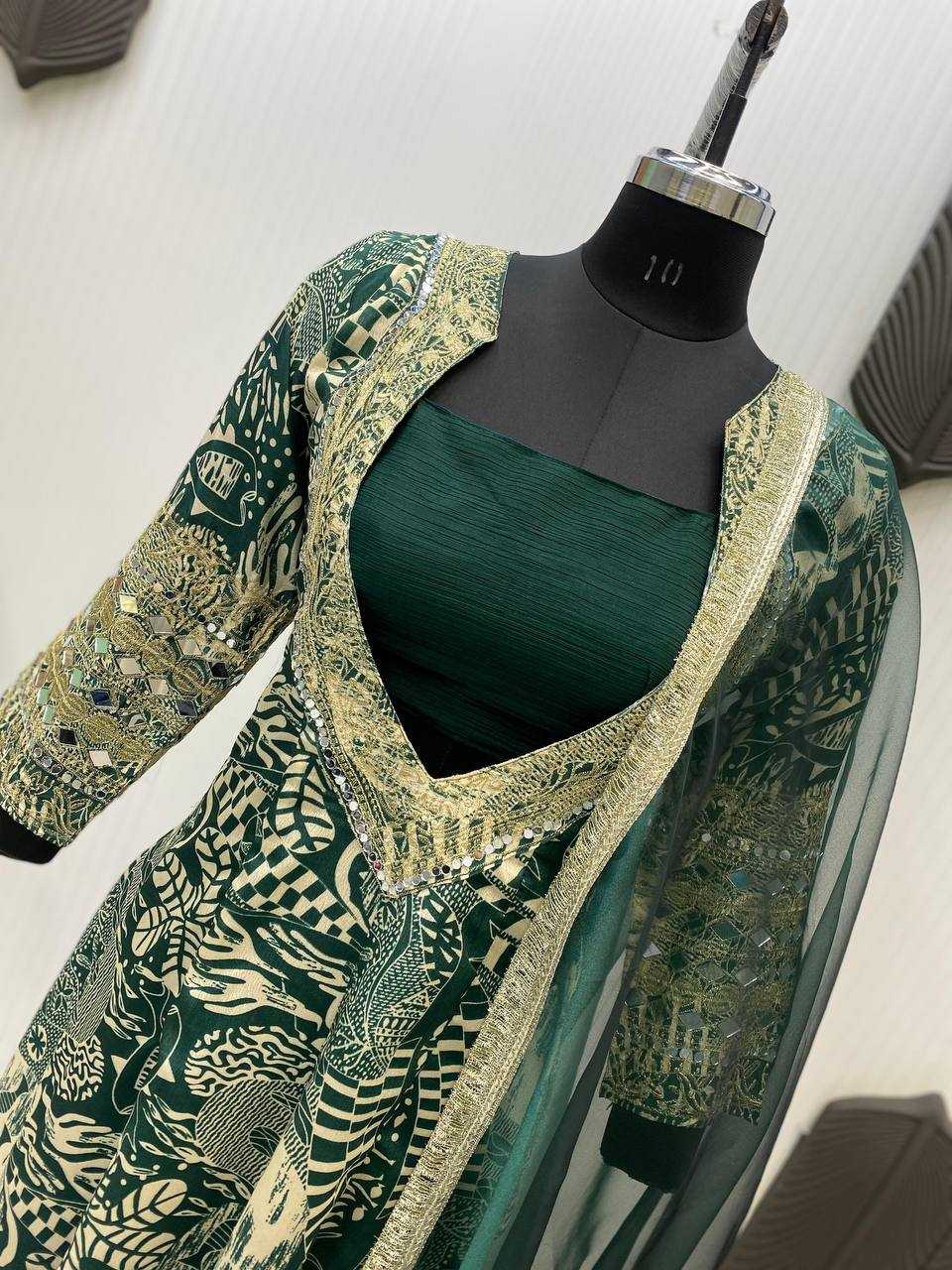 Georgette  Indo Western Dresses