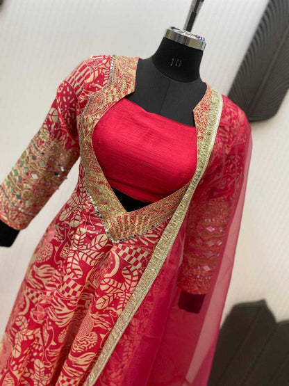 Georgette  Indo Western Dresses