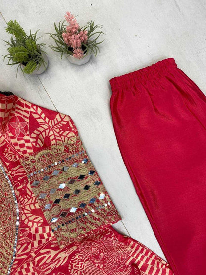Georgette  Indo Western Dresses